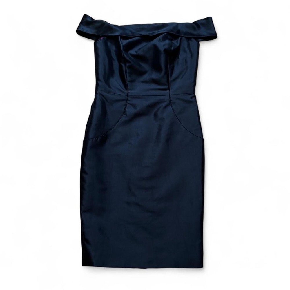 Ali Rahimi For Mon Atelier Black Dress Women's Size Medium Designer Corset Glam